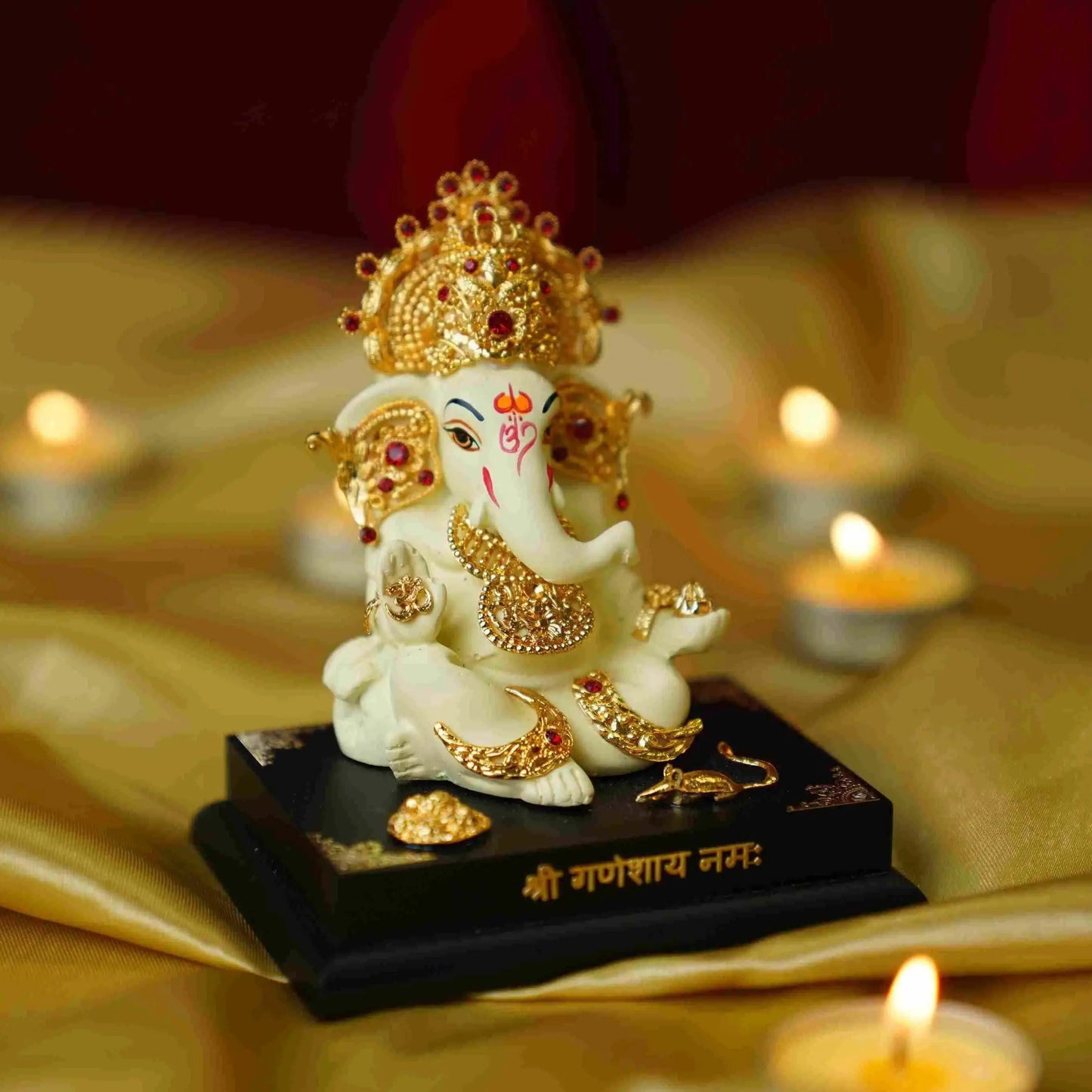 Ganesh Ji Gold Plated Idol™ | Auspicious Presence