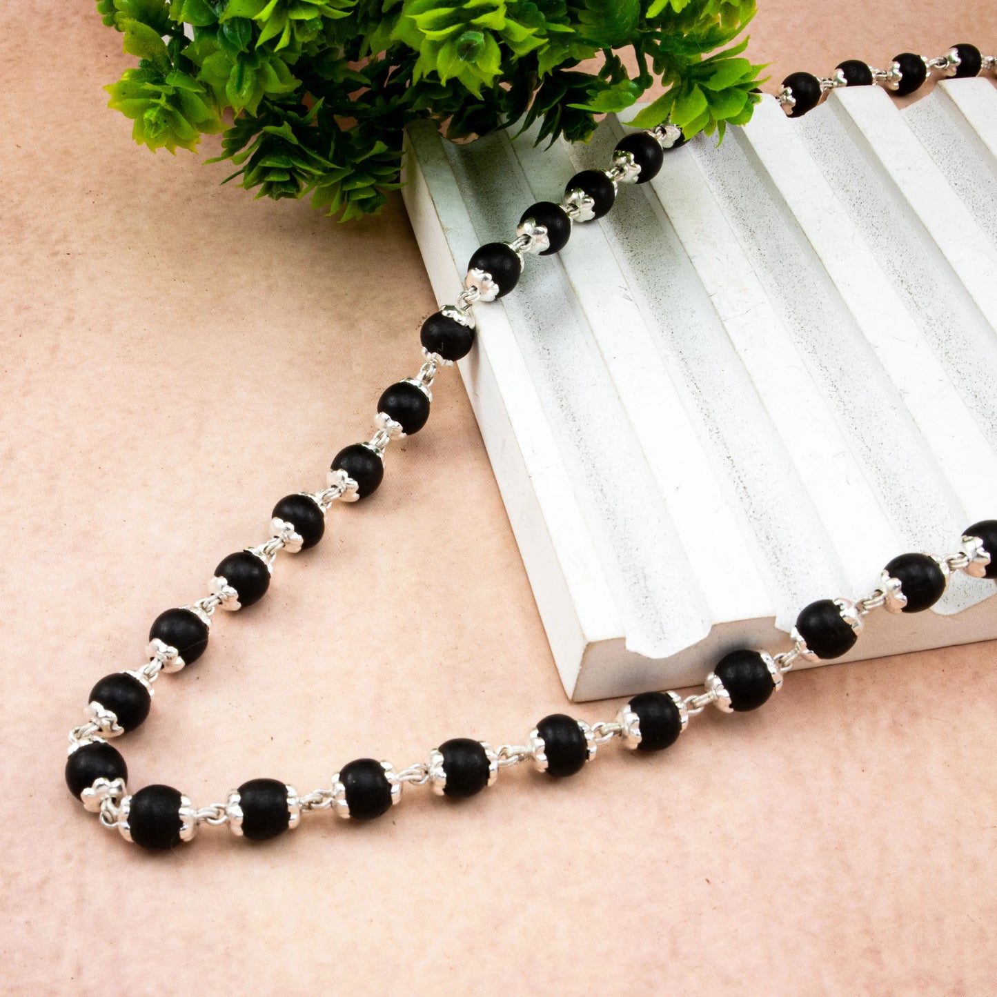 Silver Karungali Mala™ | Inner Balance
