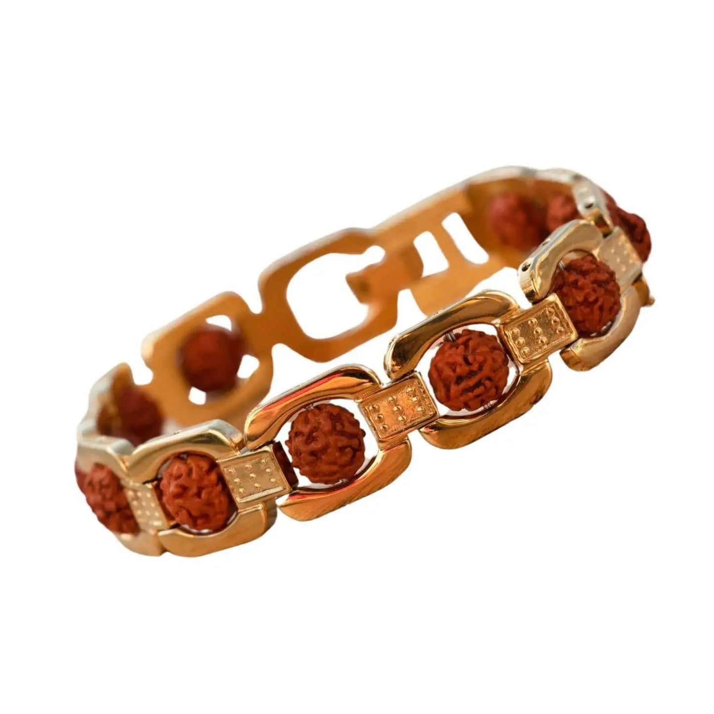 Rudraksh Gold Plated Bracelet™ | Calm Bracelet
