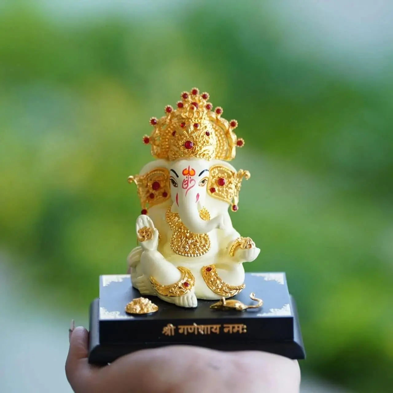 Ganesh Ji Gold Plated Idol™ | Auspicious Presence