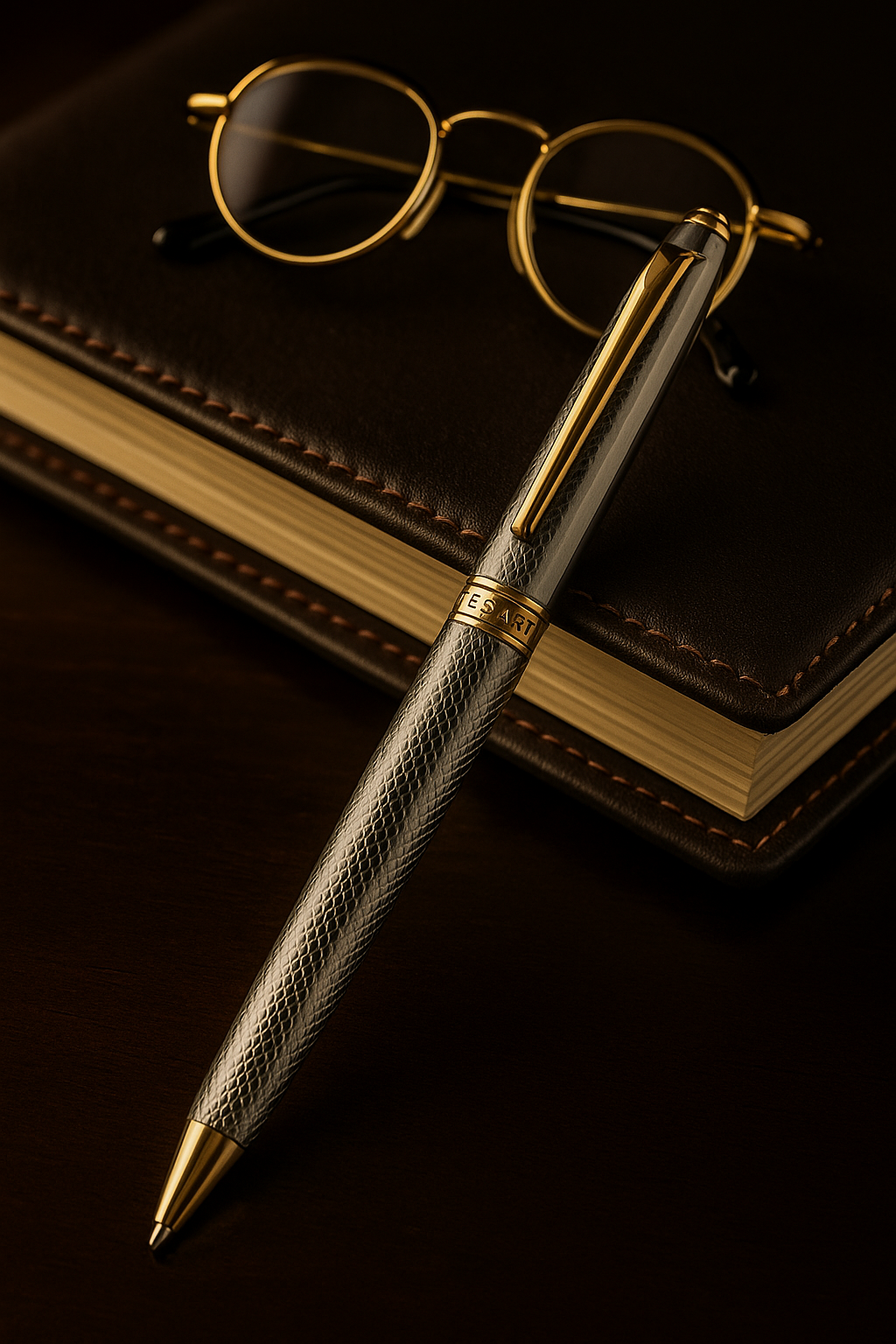 Pyrite 2 in 1 FortuneFlow™ | Roller Ball Pen with Stylus