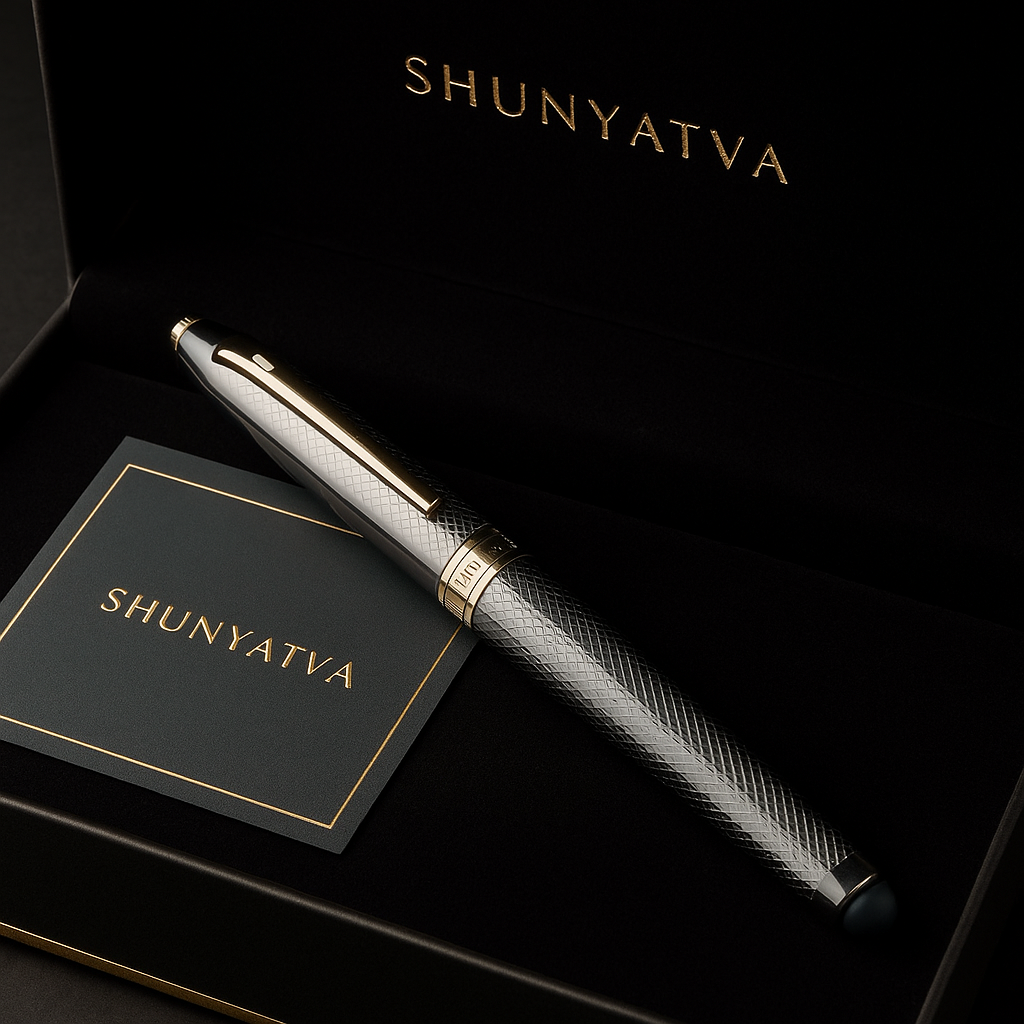 Pyrite 2 in 1 FortuneFlow™ | Roller Ball Pen with Stylus