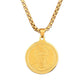 24K Gold Plated Hanuman Ji Coin Necklace™ | Strength Shield