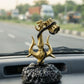 Mahadev Trishul & Damru Idol™ | Sacred Symbol of Strength and Rhythm
