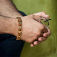 Rudraksh Gold Plated Bracelet™ | Calm Bracelet