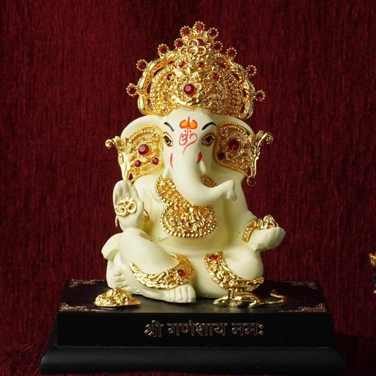 Ganesh Ji Gold Plated Idol™ | Auspicious Presence