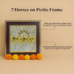 Pyrite 7 Horses™ | Money Magnet Frame