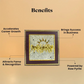 Pyrite 7 Horses™ | Money Magnet Frame