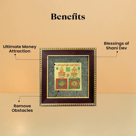 Lakshmi & Kuber Pyrite™ | Wealth Combo