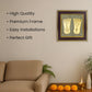 Pyrite Maa Lakshmi Charan Paduka Frame™ | Money & Success Magnet