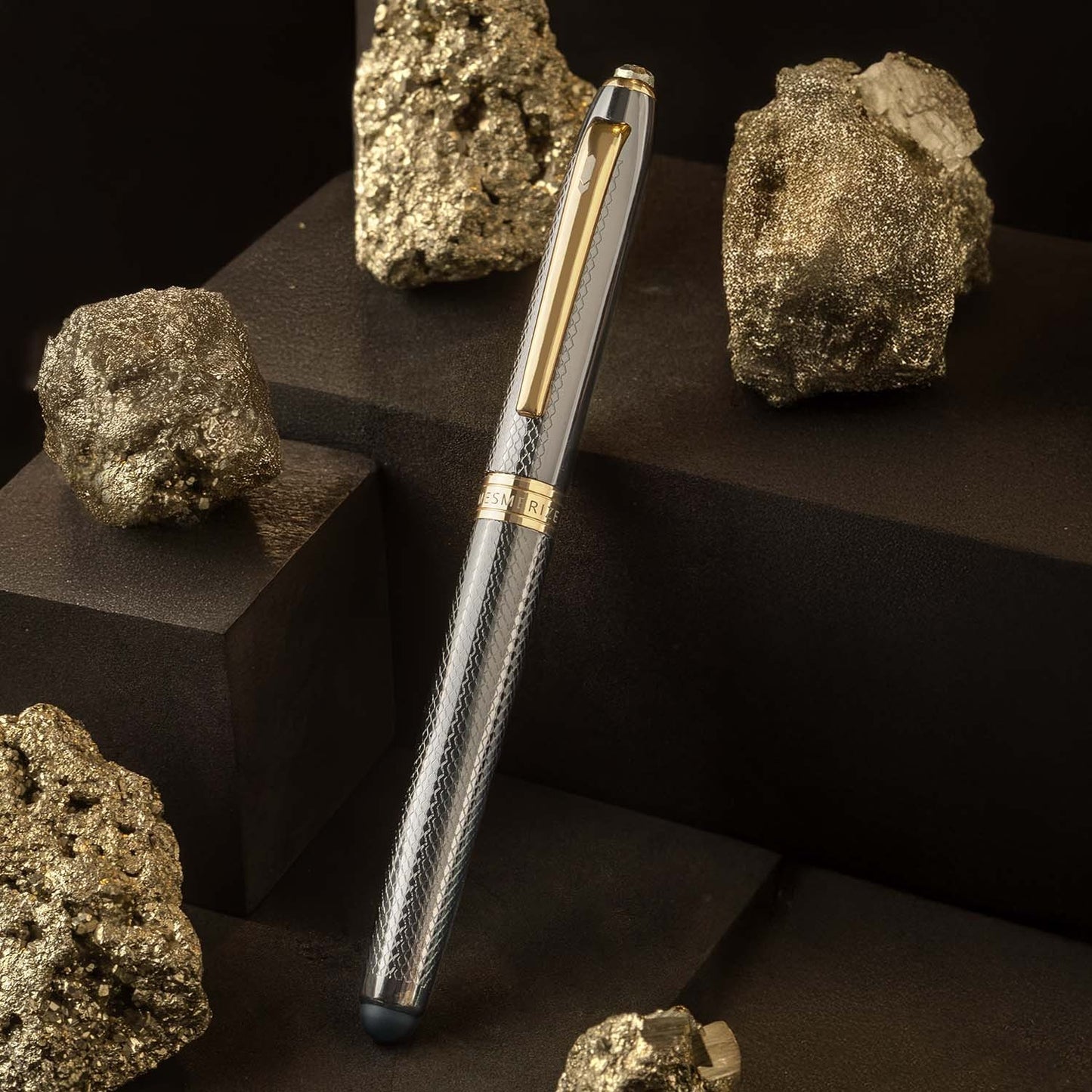 Pyrite 2 in 1 FortuneFlow™ | Roller Ball Pen with Stylus