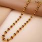 Golden Rudraksh Mala™| Protection with Presence