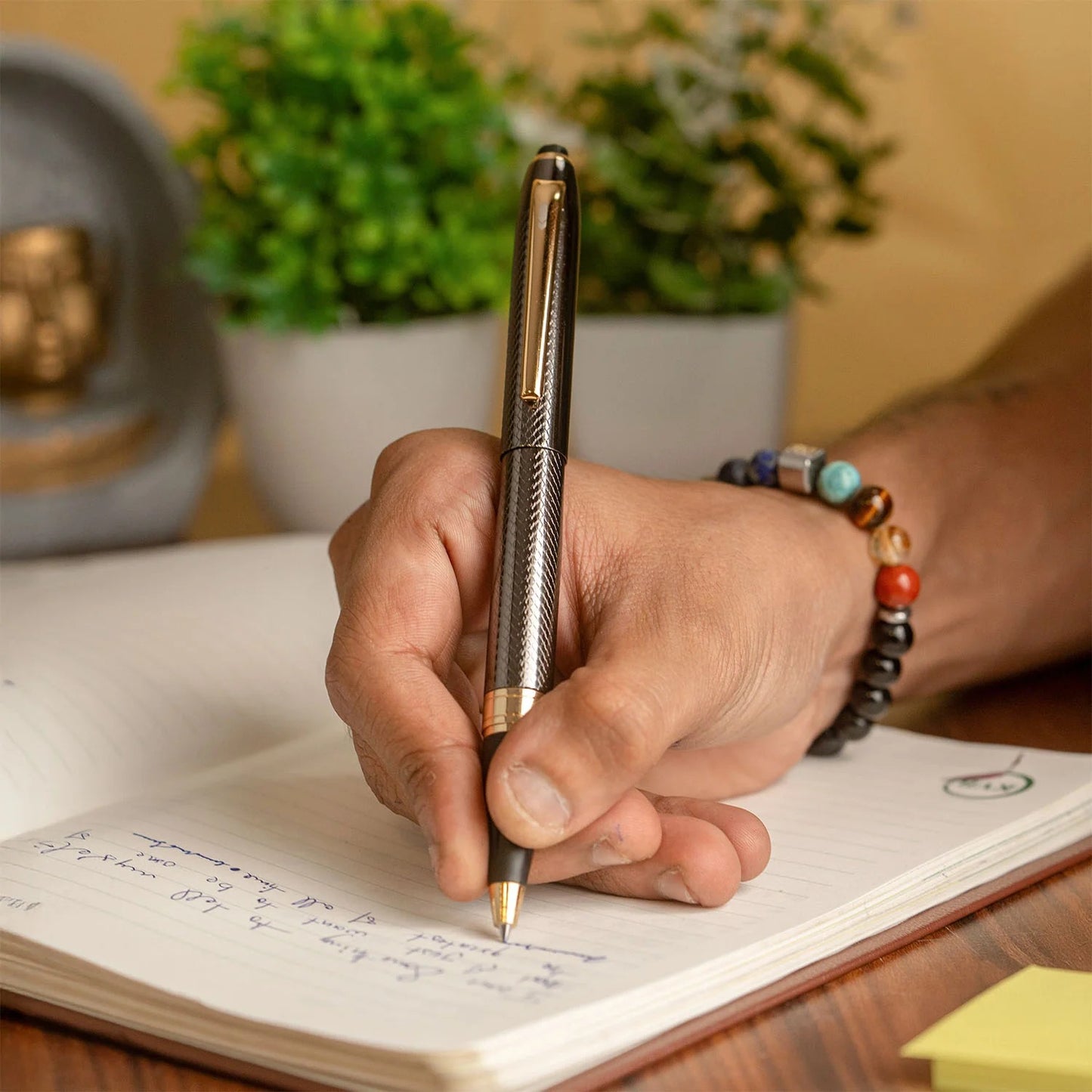 Pyrite 2 in 1 FortuneFlow™ | Roller Ball Pen with Stylus