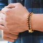 Golden 5 Mukhi Rudraksha Bracelet™ | Strength & Blessings
