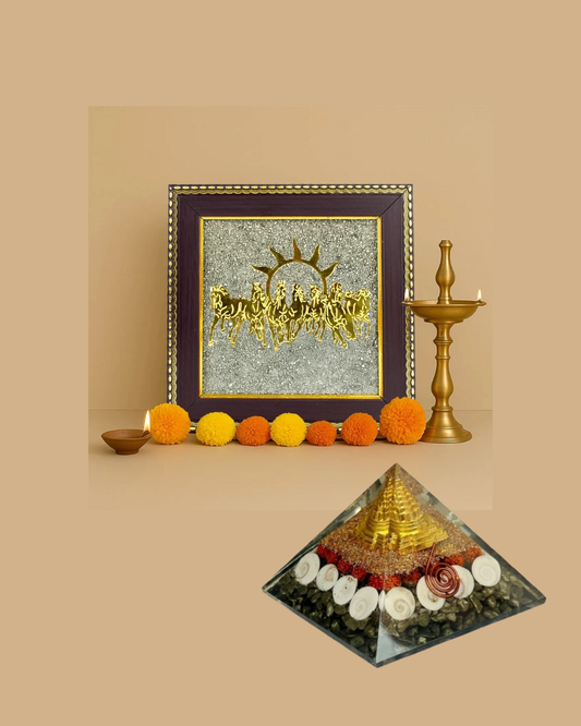 Pyrite Prosperity Combo™ | Attract Wealth & Divine Protection